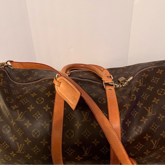 Authentic Louis Vuitton Monogram Keepall 55 Tote Includes Luggage Tag Lock & Key - Picture 3 of 14